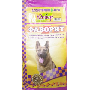 Фаворит сухой 13 кг для собак юниор