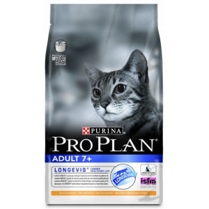 PRO PLAN "Adult 7+" с комплексом LONGEVIS сухой 400 гр для кошек старше Курица