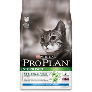 PRO PLAN "Sterilised" с комплексом OPTIRENAL сухой 400 гр для кастрированных котов и стерилизованных кошек Кролик