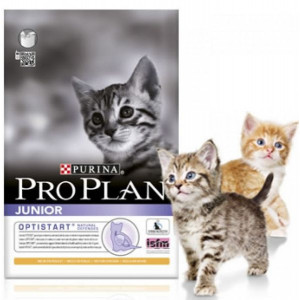 PRO PLAN "Junior" с комплексом OPTISTART сухой 1,5 кг для котят Курица