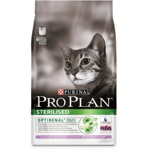 PRO PLAN "Sterilised" с комплексом OPTIRENAL сухой 1,5 кг для кастрированных котов и стерилизованных кошек Индейка PRO PLAN "Sterilised" с комплексом OPTIRENAL сухой 1,5 кг для кастрированных котов и стерилизованных кошек Индейка