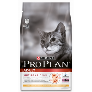 PRO PLAN "Adult" с комплексом OPTIRENAL сухой 400 гр для кошек Курица