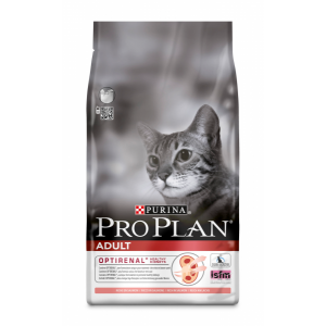 PRO PLAN "Adult" с комплексом OPTIRENAL сухой 400 гр для кошек Лосось