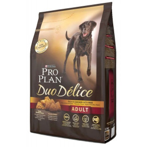 PRO PLAN "DUO DELICE Adult" сухой 2,5 кг для собак Курица с Рисом