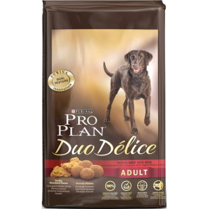 PRO PLAN "DUO DELICE Adult" сухой 2,5 кг для собак Говядина с Рисом