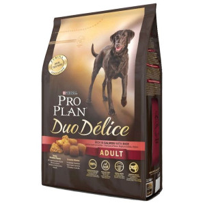 PRO PLAN "DUO DELICE Adult" сухой 2,5 кг для собак Лосось с Рисом PRO PLAN "DUO DELICE Adult" сухой 2,5 кг для собак Лосось с Рисом