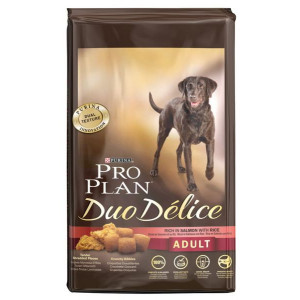 PRO PLAN "DUO DELICE Adult" сухой 10 кг для собак Лосось с Рисом