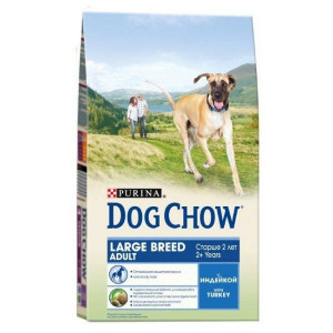 DOG CHOW "Adult Large Breed" сухой 2,5 кг для собак крупн.пород Индейка