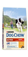 DOG CHOW "Active" сухой 14 кг для активных собак старше 1 года Курица