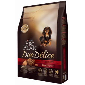 PRO PLAN "DUO DELICE Adult Small" сухой 2,5 кг для собак мелких и карликовых пород Говядина с Рисом