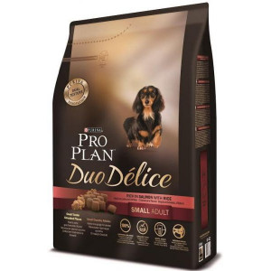 PRO PLAN "DUO DELICE Adult Small" сухой 2,5 кг для собак мелких и карликовых пород Лосось с Рисом PRO PLAN "DUO DELICE Adult Small" сухой 2,5 кг для собак мелких и карликовых пород Лосось с Рисом