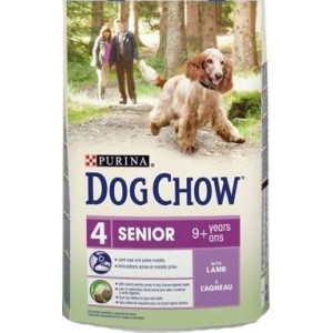 DOG CHOW "Senior" сухой 14 кг для стареющих собак лет Ягненок