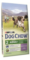 DOG CHOW "Adult" сухой 14 кг для собак от 1 года Ягненок