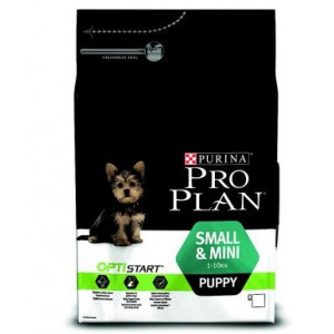 PRO PLAN "Puppy Small & Mini" с комплексом OPTISTART сухой 3 кг для щенков мелких и карликовых пород Курица