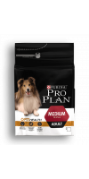PRO PLAN "Adult Medium" с комплексом OPTIHEALTH сухой 3 кг для собак средних пород Курица