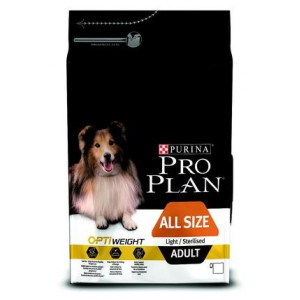 PRO PLAN "Adult Light/Sterilised All Size" с комплексом OPTIWEIGHT сухой 3 кг для склонных к избыточному весу и/или стерилизованных собак всех пород Курица PRO PLAN "Adult Light/Sterilised All Size" с комплексом OPTIWEIGHT сухой 3 кг для склонных к избыточному весу и/или стерилизованных собак всех пород Курица