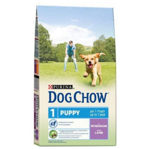 DOG CHOW "Puppy" сухой 800 гр для щенков до 1 года Ягненок