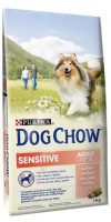 DOG CHOW "Adult Sensitive" сухой 800 гр для чувствительных собак старше 1 года Лосось