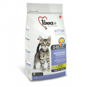 1st CHOICE корм для КОТЯТ 2,72кг Здоровый старт, цыпленок 1st CHOICE корм для КОТЯТ 2,72кг Здоровый старт, цыпленок