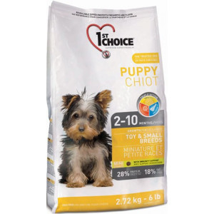 1st CHOICE НФ корм для щенков миниатюрных и мелких пород 1кг курица (уп-8 шт) 1st CHOICE НФ корм для щенков миниатюрных и мелких пород 1кг курица (уп-8 шт)