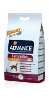 ADVANCE Dog Lamb&Rice для собак ягненок и рис 3кг