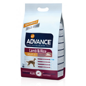 ADVANCE Dog Lamb&Rice для собак ягненок и рис 3кг