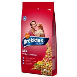 BREKKIES Excell Dog Mix Beef для собак микс говядина 4кг BREKKIES Excell Dog Mix Beef для собак микс говядина 4кг