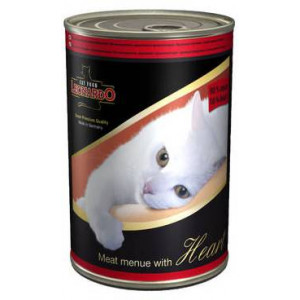 LEONARDO АКЦИЯ-20% консервы 400 г для кошек мясо с сердцем LEONARDO АКЦИЯ-20% консервы 400 г для кошек мясо с сердцем