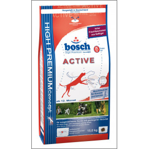Bosch Active 15 кг для взрослых собак с высоким уровнем активности Bosch Active 15 кг для взрослых собак с высоким уровнем активности