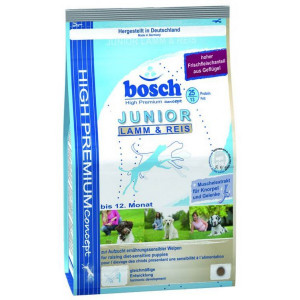 Bosch Junior Lamb & Rice 1 кг Корм для щенков Ягненок с Рисом