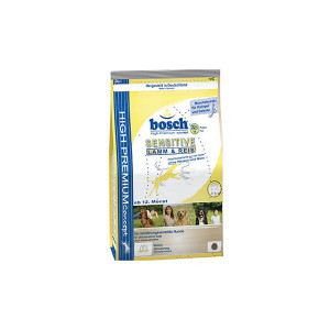 Bosch Sensitive Lamb & Rice 15 кг рацион для взрослых собак, склонных к аллергии Bosch Sensitive Lamb & Rice 15 кг рацион для взрослых собак, склонных к аллергии