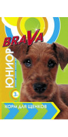 BraVa сухой для щенков ЮНИ 13 кг /40/