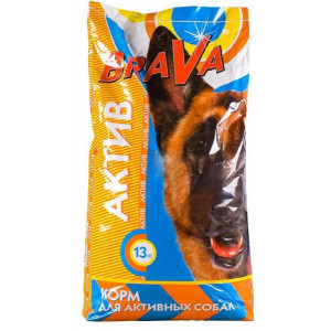 BraVa сухой для собак АКТИВ 13 кг /40/ BraVa сухой для собак АКТИВ 13 кг /40/