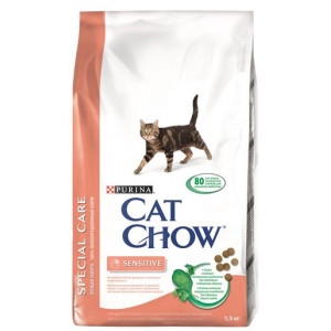 CAT CHOW "Special Care" сухой 1,5 кг для Кошек с чувствительным пищеварением