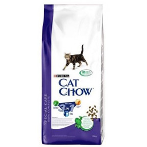 CAT CHOW "FELINE" сухой 15 кг для Кошек 3 в 1