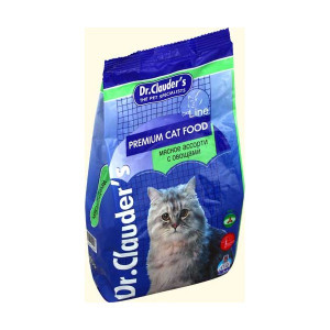 Dr.Clauder`s сухой 15 кг для кошек Мясное Ассорти с Овощами Dr.Clauder`s сухой 15 кг для кошек Мясное Ассорти с Овощами