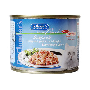 Dr.Clauder`s консервы 200 гр. для кошек Морская рыба паштет Dr.Clauder`s консервы 200 гр. для кошек Морская рыба паштет