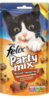 FELIX Party Mix лакомство Оригинальный Микс Курица, Печень, Индейка 60 гр