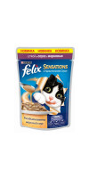 FELIX Sensations в Удивительном соусе консервы Утка, Морковь