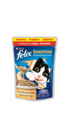 FELIX Sensations в Удивительном соусе консервы Говядина, Томат