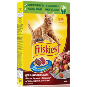 FRISKIES "Adult" сухой корм Мясо Курица Овощи