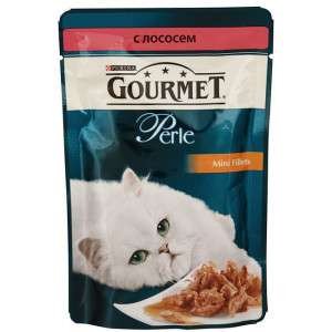 GOURMET PERLE консервы Мини-Филе Лосось ПРОМО СЕРДЦЕ