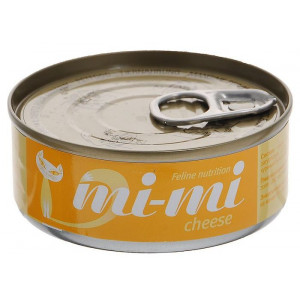 MI-MI Консервы для кошек и котят с сыром 80г MI-MI Консервы для кошек и котят с сыром 80г