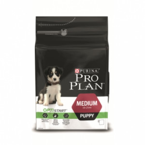 PRO PLAN "Puppy Medium" с комплексом OPTISTART сухой 12 кг + 2 кг для щенков средних пород Курица