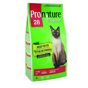 Pronature 28 корм для кошек "Мясной Праздник", цыпленок/лосось/ягненок 20 кг Pronature 28 корм для кошек "Мясной Праздник", цыпленок/лосось/ягненок 20 кг