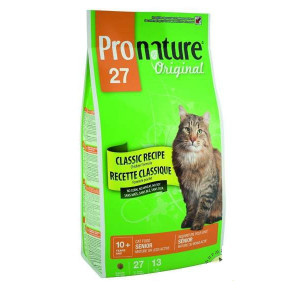 Pronature 27 корм для кошек облегченный/сеньор, цыпленок 2,72 кг Pronature 27 корм для кошек облегченный/сеньор, цыпленок 2,72 кг