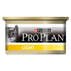 PRO PLAN "Light" консервы 85 гр для Кошек низко калорийный индейка