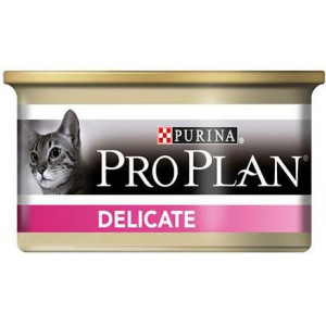PRO PLAN "Delikate" консервы 85 гр для Кошек с чувствительным пищеварением индейка