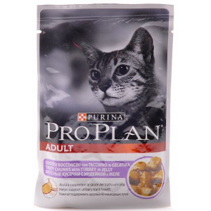 PRO PLAN "Adult" консервы 85 гр для для кошек Индейка
