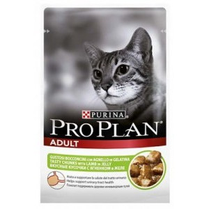 PRO PLAN "Adult" консервы 85 гр для для кошек Ягненок